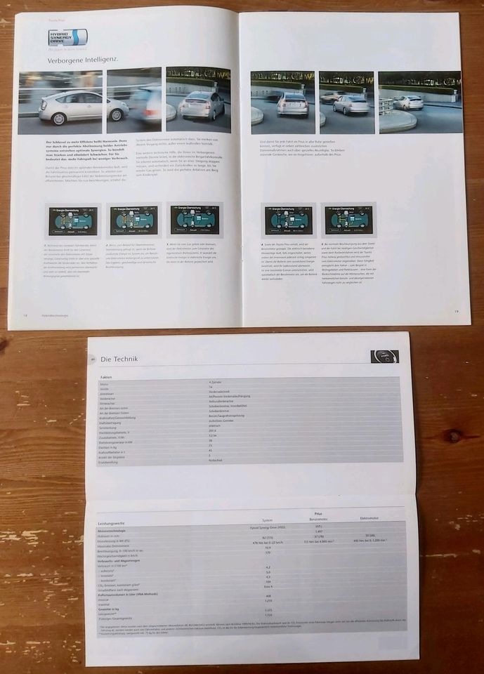 Prospekt Toyota Prius II ( 2 ) + Preisliste  2006 in Hildesheim