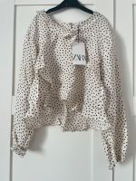 Zara Bluse Kinder / Zara Bluse mit Volant Mädchen Düsseldorf - Angermund Vorschau