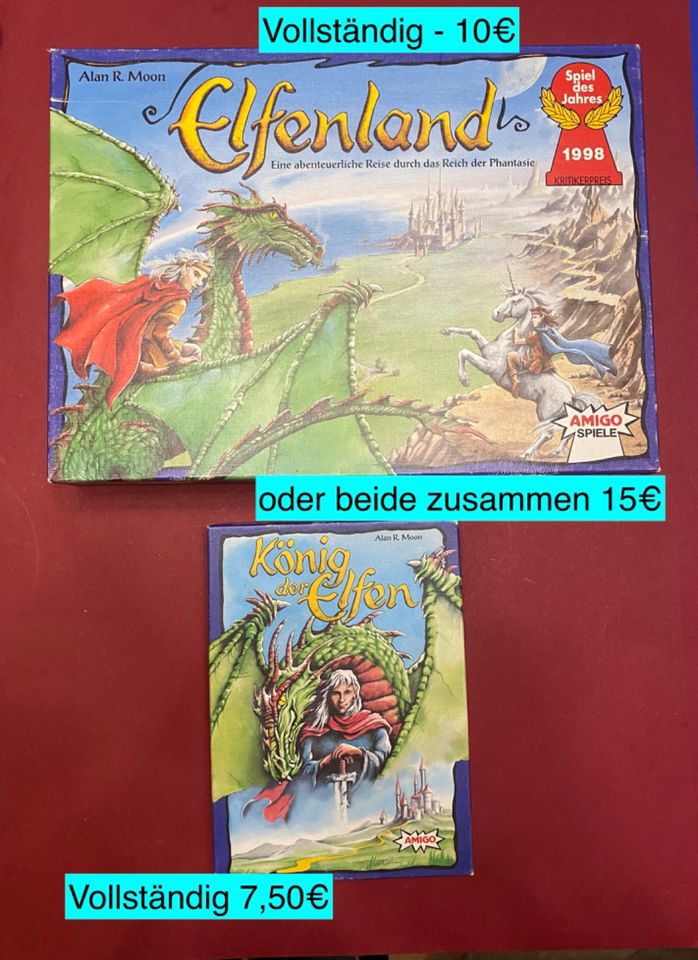 Viele Gesellschaftsspiele, Spiele bunt gemischt in Gehrden