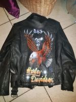 !!Original!! (Vintage/Selten)Harley Davidson Leder Jacke Baden-Württemberg - Bad Friedrichshall Vorschau