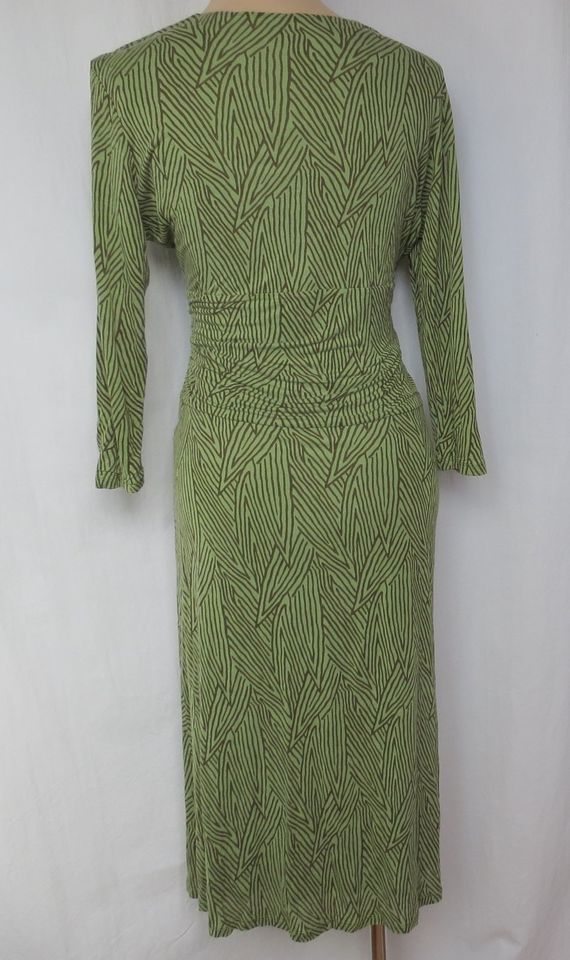 Kleid von Boden Gr. 40 42 grün braun Lyocell Jersey in Calw