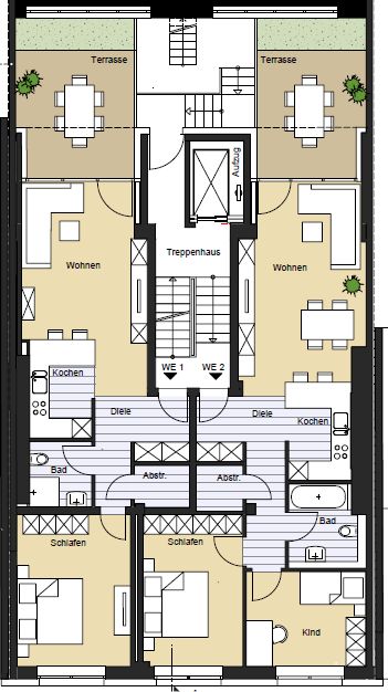 !Kapitalanlage in der Südstadt! 140 m² Wohnfläche, verteilt auf zwei vermietete Wohneinheiten, zu verkaufen! in Köln