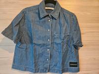 Calvin Klein Bluse Jeans kurz S wie neu Jeansbluse Hessen - Rodgau Vorschau
