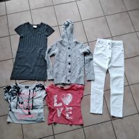 Jeans, Strickkleid, Strickjacke und 2 Tshirts  Größe 146 Niedersachsen - Lauenbrück Vorschau