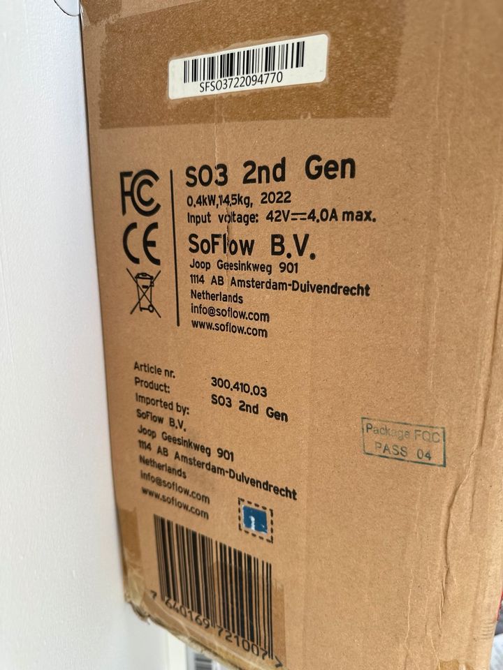 SOFLOW SO3 Gen 2 Scooter noch Originalverpackt in Fürth