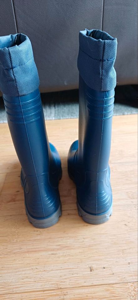 neue blaue Gummistiefel Gr. 34 / 33 in Detmold