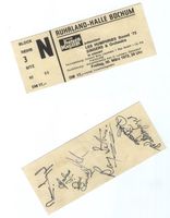 TICKET LES HUMPHRIES SINGERS 1973 Ruhrland-Halle Bochum mit Auto Nordrhein-Westfalen - Ennepetal Vorschau