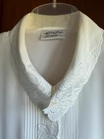 Bluse ERFO weiß Gr. 40 festlich elegant Versand möglich Niedersachsen - Stuhr Vorschau