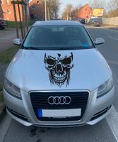 Wohnmobile Wohnwagen Anhänger PKW Boote Aufkleber Skull Totenkopf Nordrhein-Westfalen - Beckum Vorschau