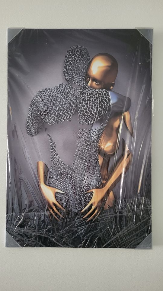 NEU Leinwand 3D Wandkunst Gemälde Metallfigur Skulptur Bild in Stuttgart