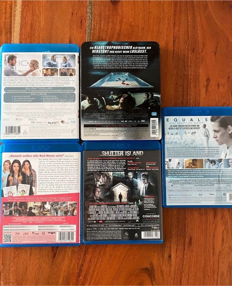 5x Blu-Ray DVD‘s - TOP Zustand!!! in Trebur