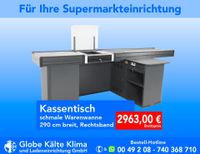 Kassentisch 2,9 m, Rechtsband, Warenwanne schmal, Kassentische, Supermarkt, Ladeneinrichtung, Kiosk Nordrhein-Westfalen - Mülheim (Ruhr) Vorschau