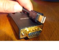 Adapterkabel Mini-Diplay-Port Buchse auf VGA Stecker 1,80m gold Bad Doberan - Landkreis - Dummerstorf Vorschau