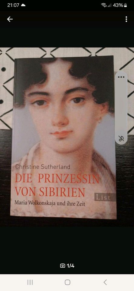 NEU Die Prinzessin von Sibirien Christine Sutherland Taschenbuch in Leipzig