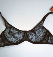 Sexy Transparenter BH schwarz mit Spitze Gr. 48C / 110 C * NEU * Nordrhein-Westfalen - Bedburg Vorschau