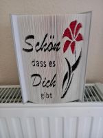 Faltbuch gefaltetes Buch Schön dass es dich euch gibt Blume Niedersachsen - Ahlerstedt Vorschau