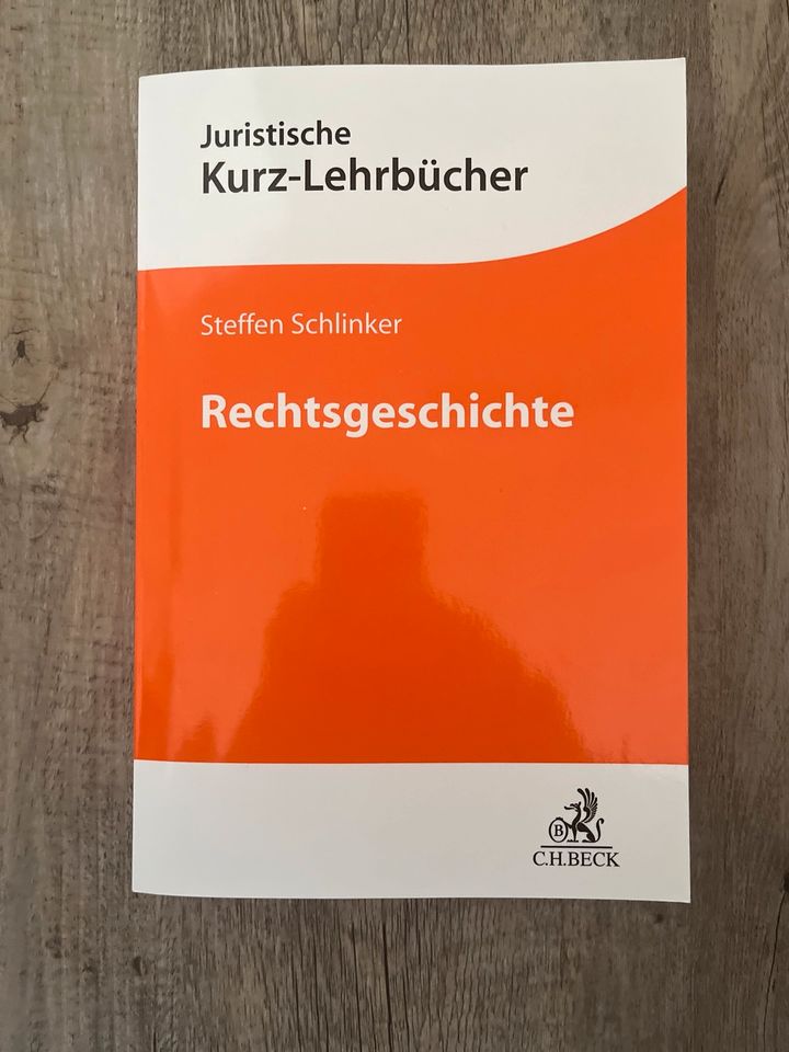 Rechtsgeschichte Steffen Schlinker in Bochum