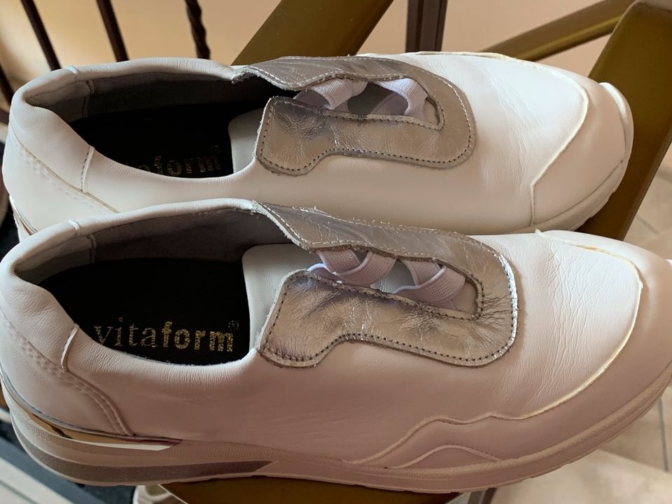 Original Vitaform Sneaker in weiß Größe 38 in Westerkappeln