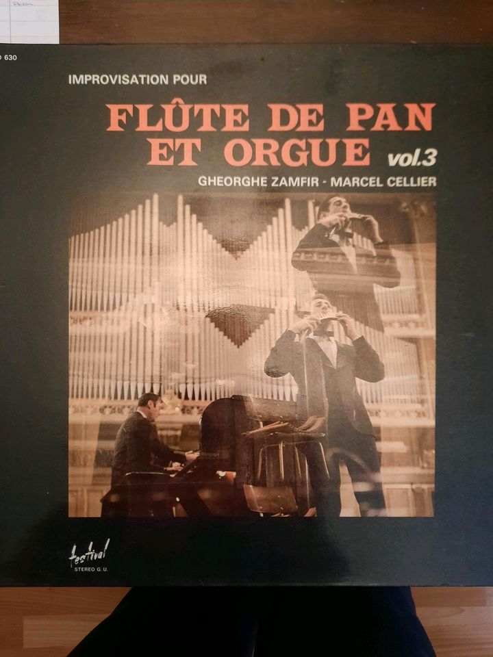 Gheorghe Zamfir, Marcel Cellier: Flûte De Pan Et Orgue, Vol.3, LP in Ulm