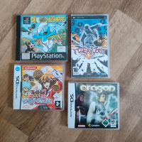 4 Videospiele Playstation 1 PSP (Factoy Sealed) Nintendo DS Sachsen-Anhalt - Schönebeck (Elbe) Vorschau