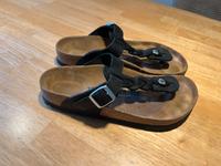 Birkenstock Gizeh schwarz Gr 37 Hannover - Ricklingen Vorschau