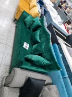 Sofa Couch 4-Sitzer Samt Möbel UVP 1489€ Hessen - Herbstein Vorschau