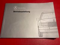 Original Mercedes Bedienungsanleitung W124 200D, 250D, 300D Turbo Niedersachsen - Tarmstedt Vorschau