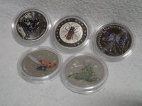 5X 5 € Euro Münzen Wunderwelt Insekten alle erschienenen Serie Niedersachsen - Norden Vorschau