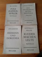 4 ältere Reclam Hefte, Novellen, Märchen Niedersachsen - Melle Vorschau