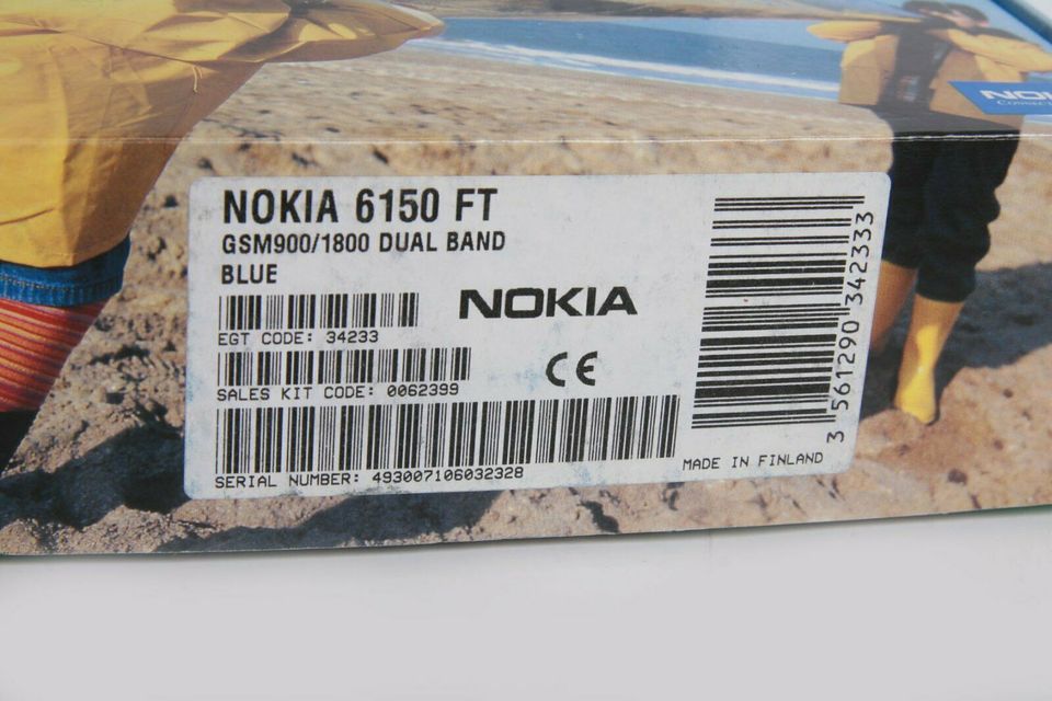 Nokia 6150 FT blau OVP ohne Simlock gebraucht in Berching