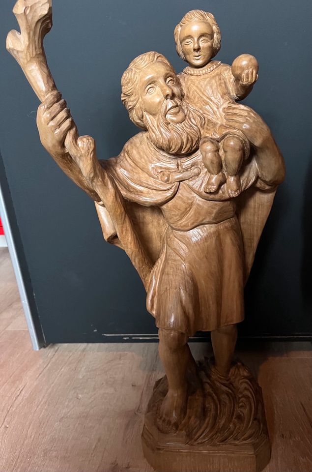 2 Handgeschnitzte Holzfiguren Madonna in Berlin