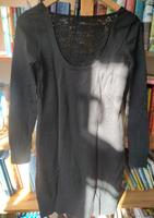 Schwarzes Kleid, dickere Qualität, Baumwolle, Spitze Berlin - Köpenick Vorschau
