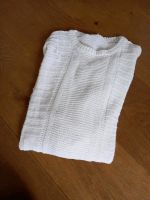 Strickpullover weiß Gr. 42 gemustert Hessen - Vellmar Vorschau