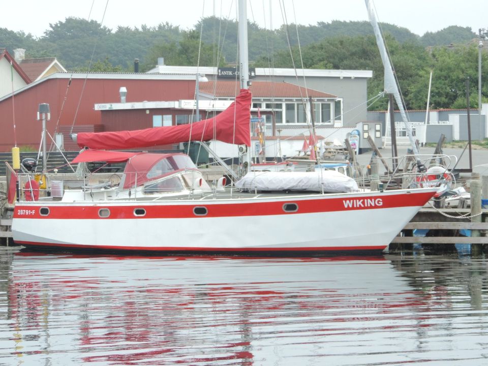 Segelboot, Stahl, Wohnboot, in Buxtehude