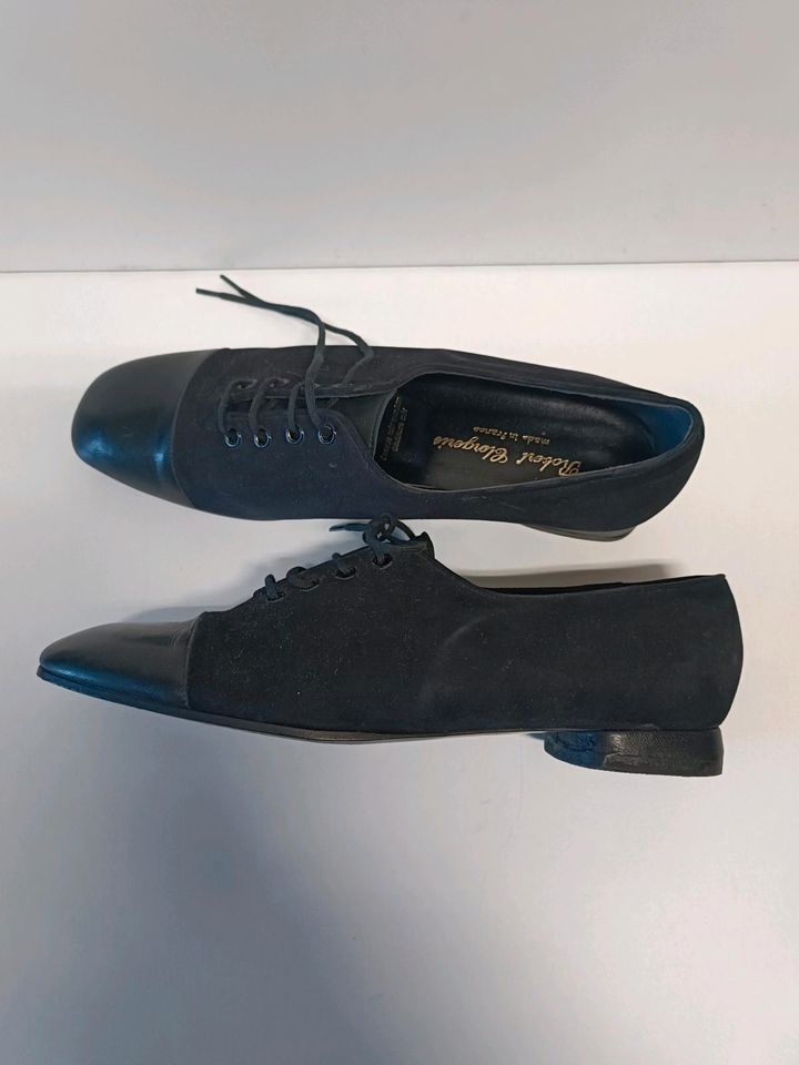 Robert Clergerie Schuhe Schnür Gr.37 Leder Wildleder Schwarz in München ...