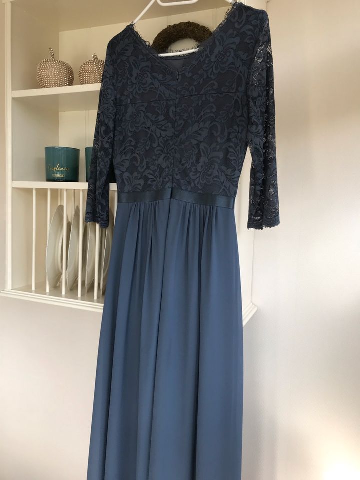 Festlich, Kleid, blau, gr. 36 in Großenkneten