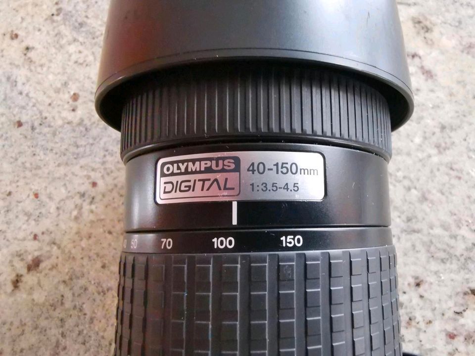 Olympus Tele Zoom Objektiv ZUIKO 40-150 mm / 1:3,5-4,5 in Leutenbach