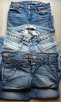 Jeans Stoff Upcycling Up-cycling Nähen Handmade Schneider 3 St Thüringen - Eisenach Vorschau