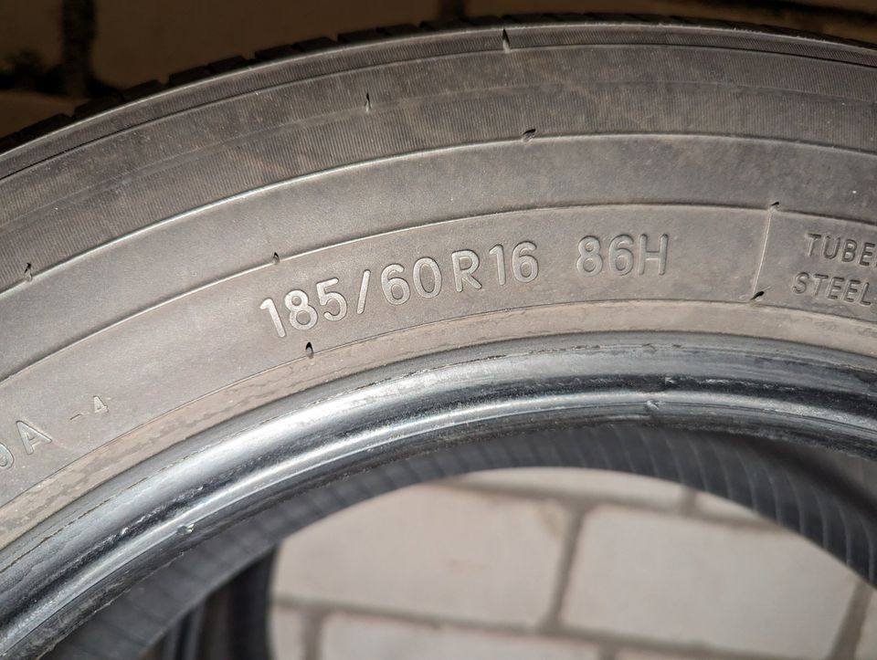 4 x Sommerreifen Mazda 2 185/60R16 86 H - davon 2x Reifen Gratis in Düsseldorf