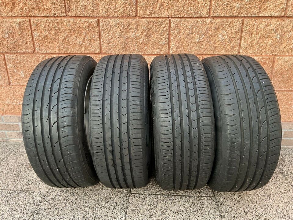 Continental Sommerreifen auf Alufelge 205/55 R16V in Eitorf