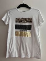 T-Shirt print gold schwarz Nordrhein-Westfalen - Herford Vorschau