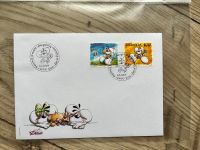 Diddl Briefmarken mit Stempel auf Diddlumschlag Sachsen - Wurzen Vorschau