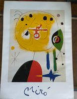(Et Fixe Les Cheveux) Joan Miro Ausstellungsplakat Surrealismus Sachsen - Annaberg-Buchholz Vorschau