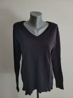 Strickpullover V-Ausschnitt schwarz b.p.c Gr. 40/42 Hessen - Bebra Vorschau