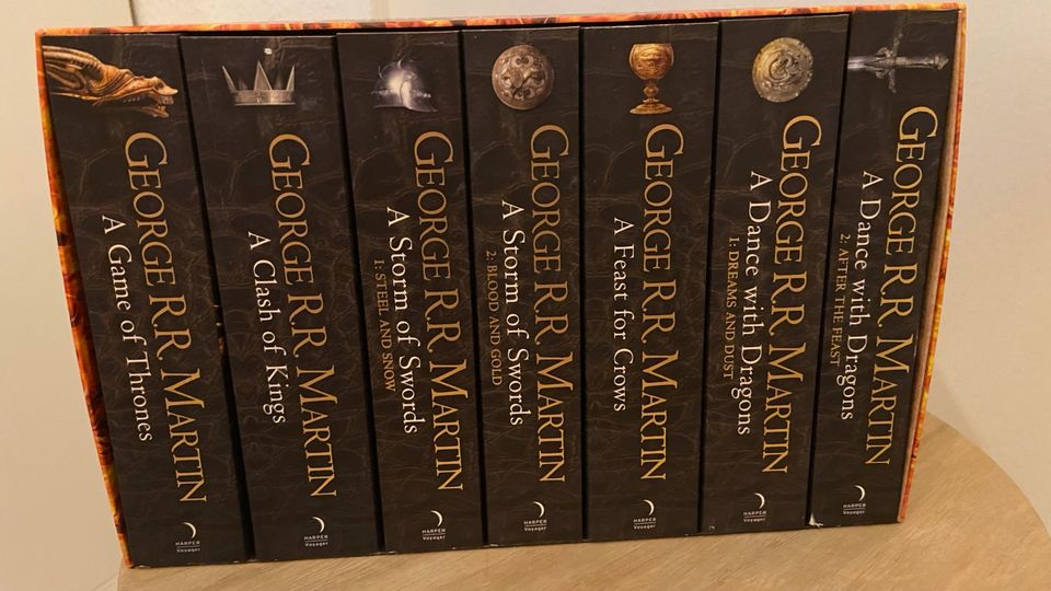 SONG OF ICE AND FIRE Boxset 1-7 | G.R.R. Martin | Game of Thrones in Vechta