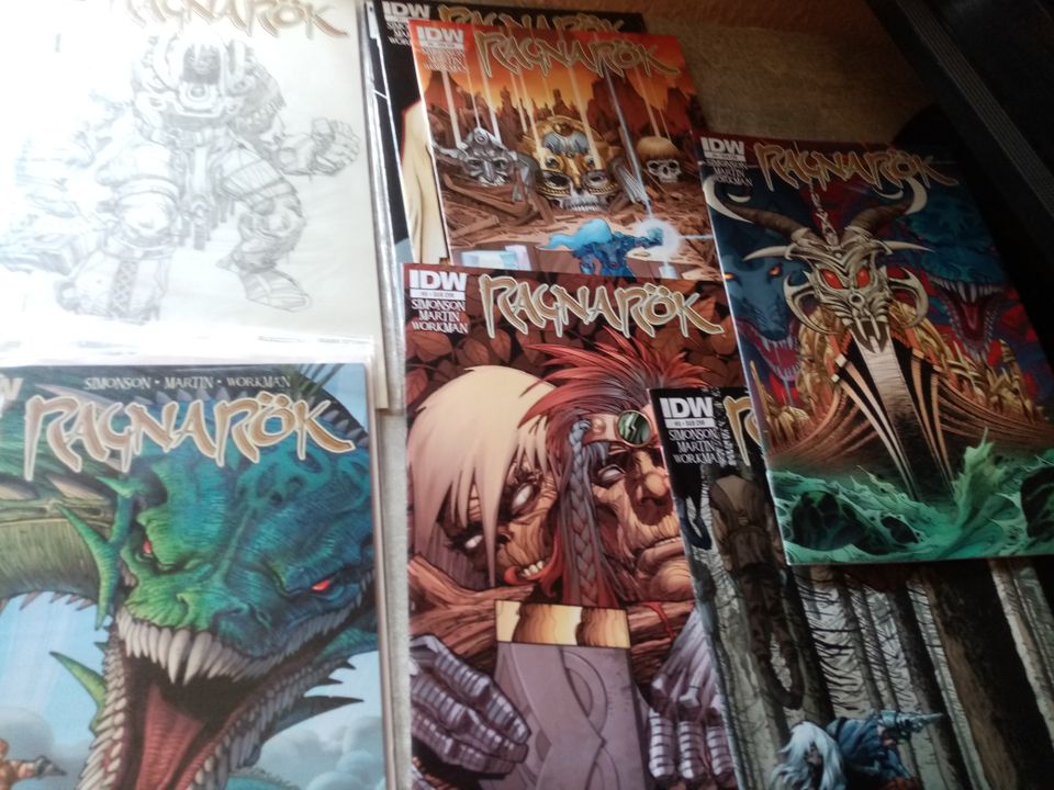 8 Comics von Raynaröck/Walter Simonson in Ulm