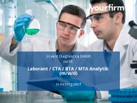 Laborant / CTA / BTA / MTA Analytik (m/w/d) | Hennigsdorf Brandenburg - Hennigsdorf Vorschau