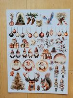 Rub-On Sticker randlos Aufkleber DinA 4 NEU Weihnachten Hessen - Fernwald Vorschau