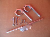 NEU SET Blinkleuchtenträger Blinkerhalter für Simson S50 S51 Brandenburg - Schraden Vorschau