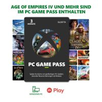  ANGEBOT  PC Game Pass Digitaler Key 3 Monate (EU) PC Bonn - Beuel Vorschau